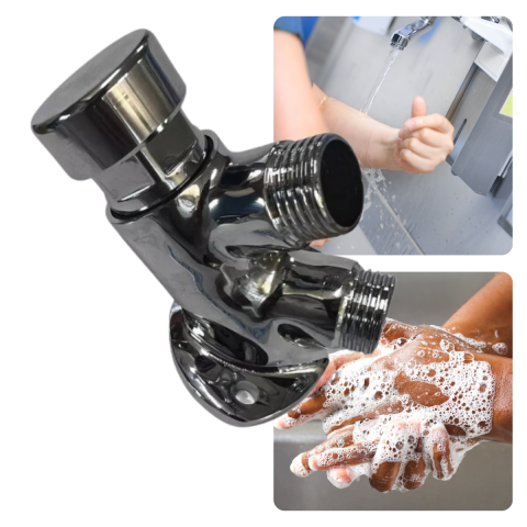 ACIONADOR PEDAL ANGULAR CROMADO PEDALWATER